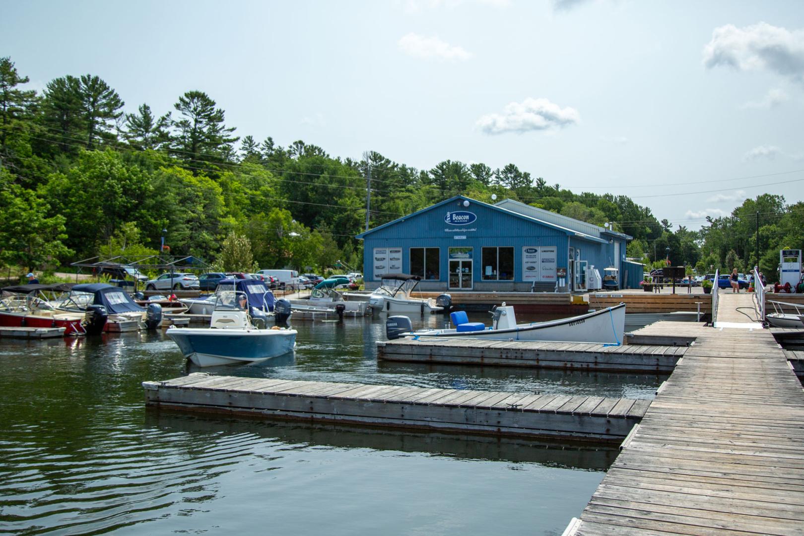 Beacon Marine from the Dock